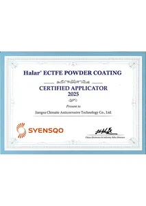 Certified Applicator of Halar® ECTFE Coating