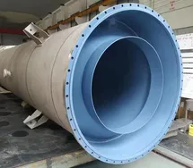 ETFE-coated resin column