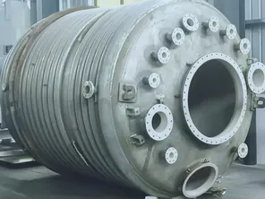 PTFE lining for reactor vessel used in corrosion-prone chemical processes