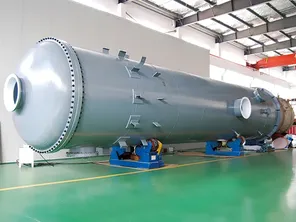 PTFE lining for Φ2600×18000mm pure sulfuric acid analysis tower