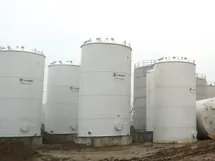 280m³ storage tank lined with PTFE