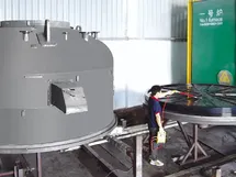 2-in-1 filtration unit coated with PFA for improved chemical resistance and non-stick performance