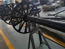 Custom-shaped agitator with PFA coating