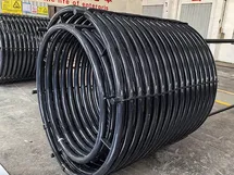 Dual-layer internal coil for reactor, coated with PFA