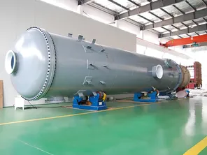 PTFE-lined analysis-grade sulfuric acid tower (φ2.6 × 18 m)