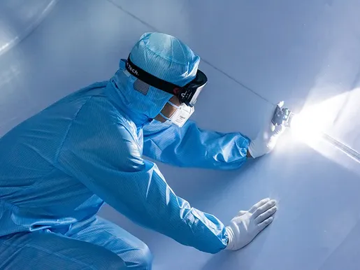 Weld Seam Light Test