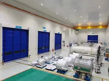 Storage tanks lined with PTFE, N-PTFE, or PFA