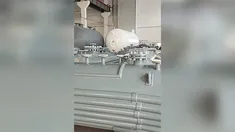 Fluoropolymer lining of Fluorinated Gas Reactor