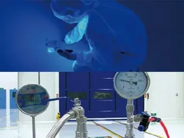 UV inspection & steam pressure test