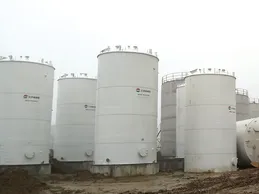 280m³ tank with PTFE lining