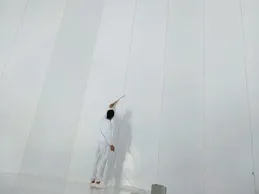 500m³ vertical tank interior inspection