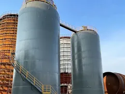 Vinyl acetate storage tank (Ø7m × 10m)