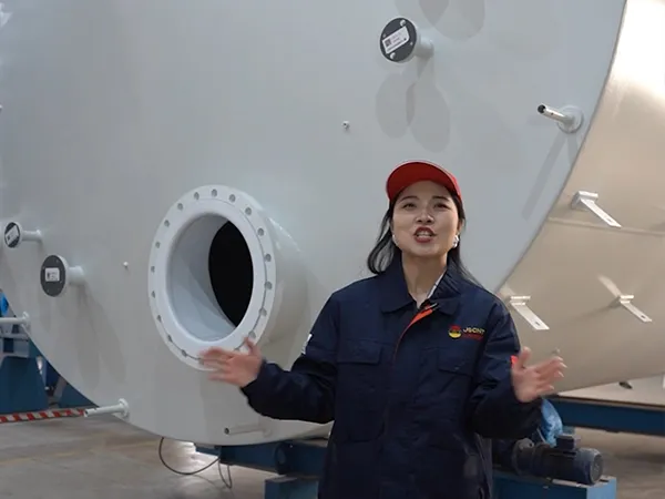 PTFE Lined Acid Storage Tank (4mm Thick Lining)