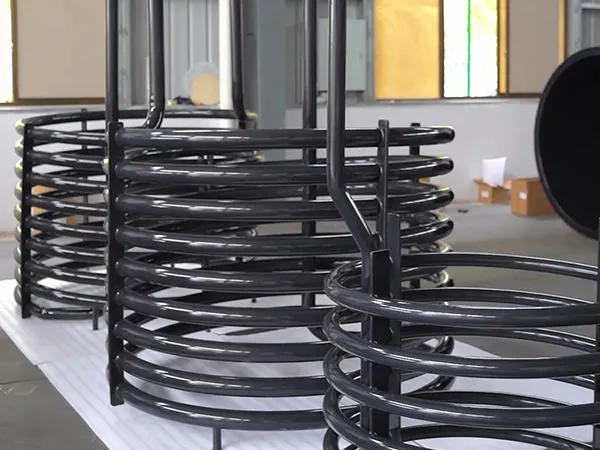 Internal Coils in Reactor